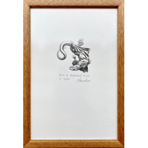 Iassen Ghiuselev Framed Algraphy Alice in Wonderland Ch XII